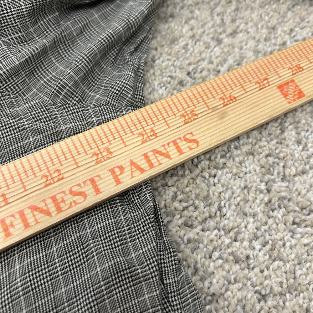Polo Ralph Lauren Button Up XL Grey Glen Plaid RL Twill Cotton Shirt Long Sleeve - Picture 4 of 7